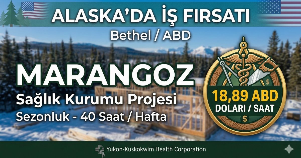 Marangoz – Alaska / Bethel | 18,89 ABD Doları / Saat