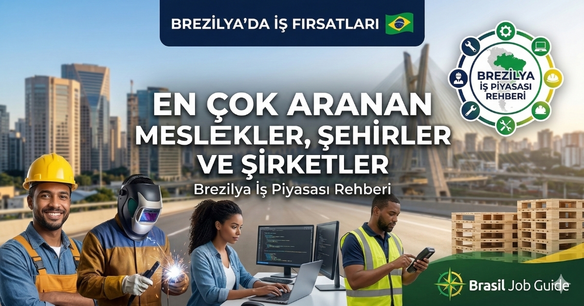Brezilya’da İş Arayanlar İçin Popüler Aramalar ve Fırsatlar 🌎