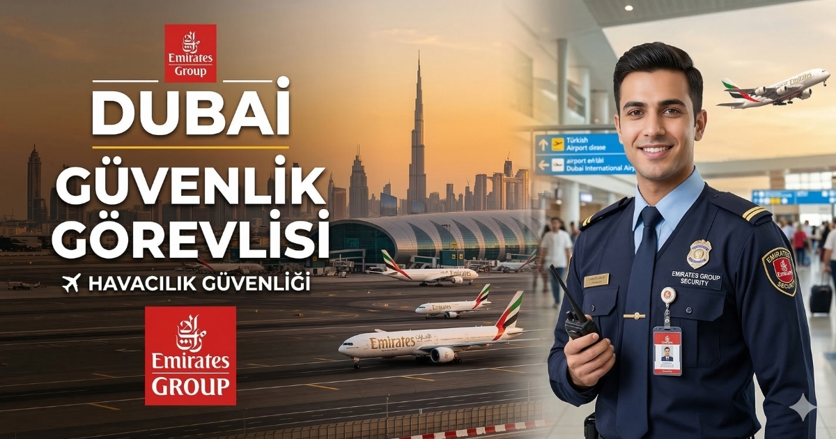 Dubai’de Kıdemli Güvenlik Görevlisi Alımı | Havacılık ve Tesis Güvenliği | Online Başvuru | Emirates Group