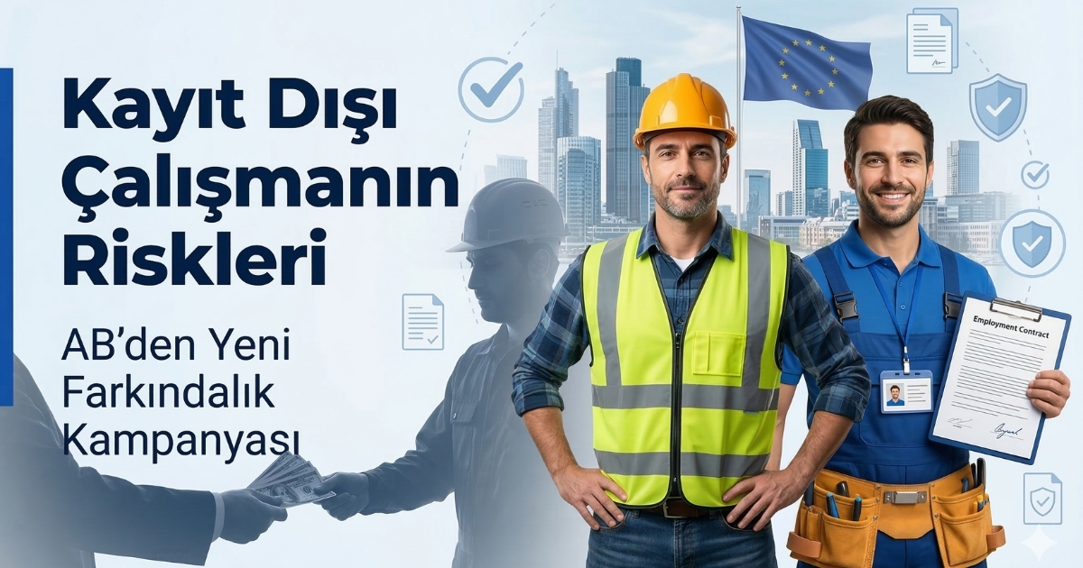 Kayıt Dışı Çalışmanın Riskleri: Avrupa’da Yeni Farkındalık Kampanyası Başlatıldı