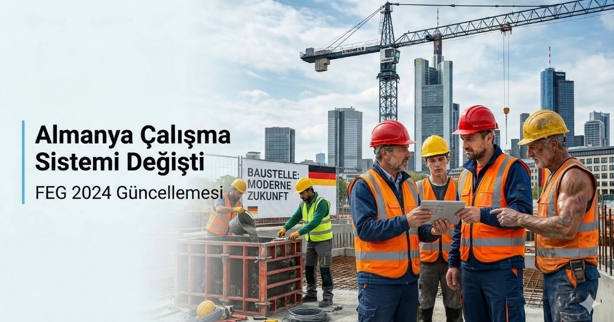 Almanya Nitelikli Göç Yasası (FEG) Güncellendi