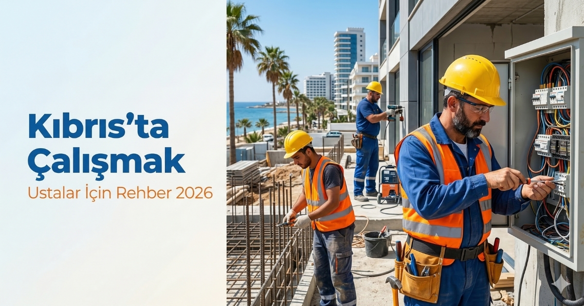 Kıbrıs’ta Çalışmak Artık Daha Kolay mı? KKTC Çalışma İzni Sistemi