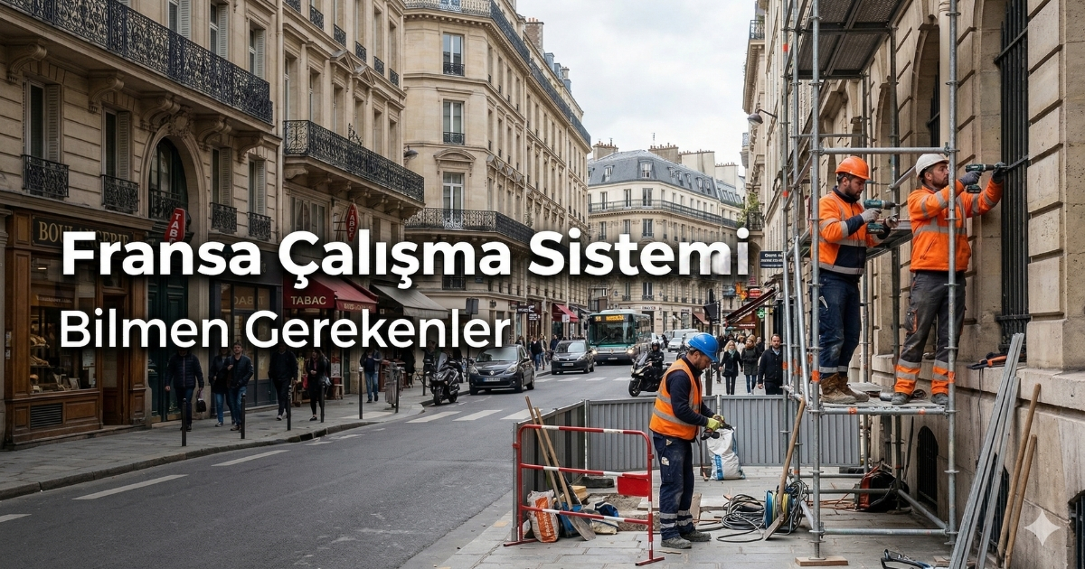 Fransa’da Çalışmak: Sistem Nasıl İşliyor, Kimler Kabul Ediliyor?