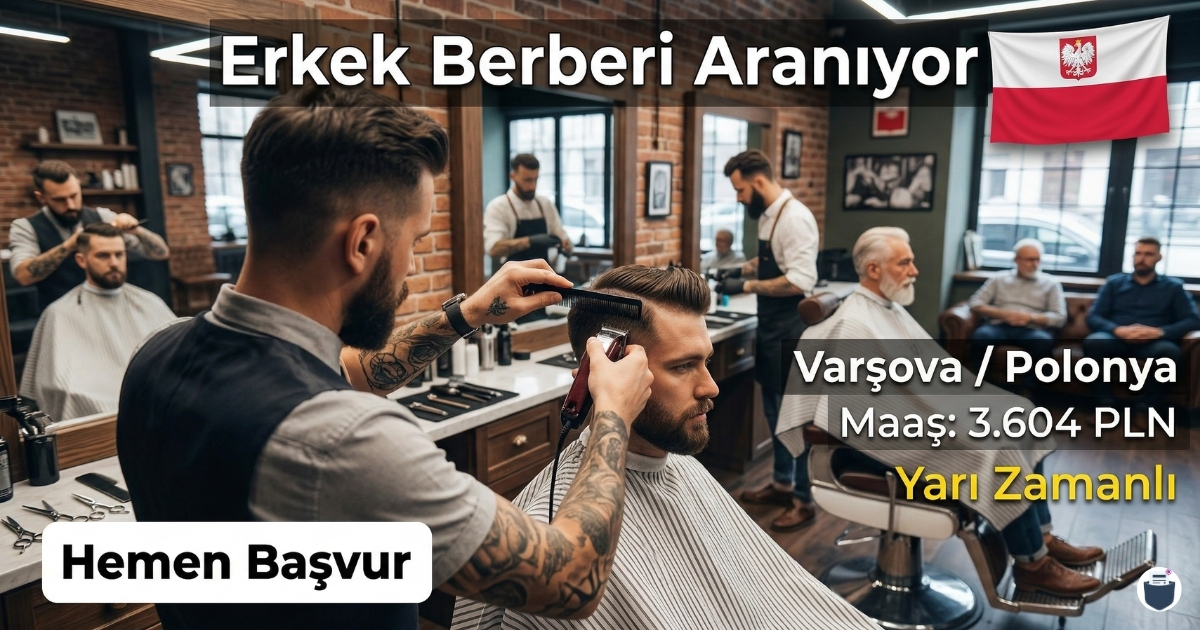 Polonya Varşova’da Kuaför Alımı (Yarı Zamanlı) | Hizmet Sektörü | Telefon ve E-posta ile Hemen Başvur